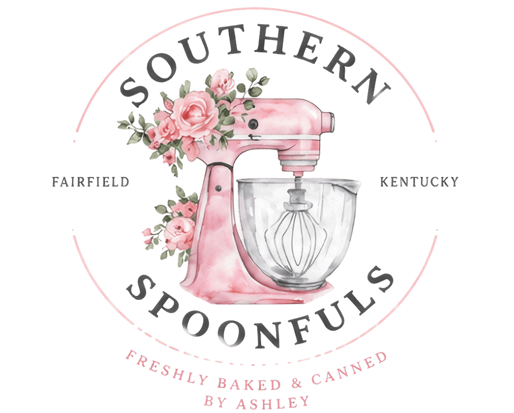 Southern Spoonfuls. Freshly baked and canned by Ashley in Fairfield, Kentucky.